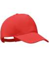 04092 Seoul SOL'S Seoul 5 Panel Cap Red colour image